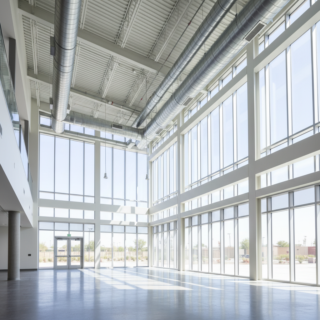 Mesa medical-atrium-dust after professional cleaning
